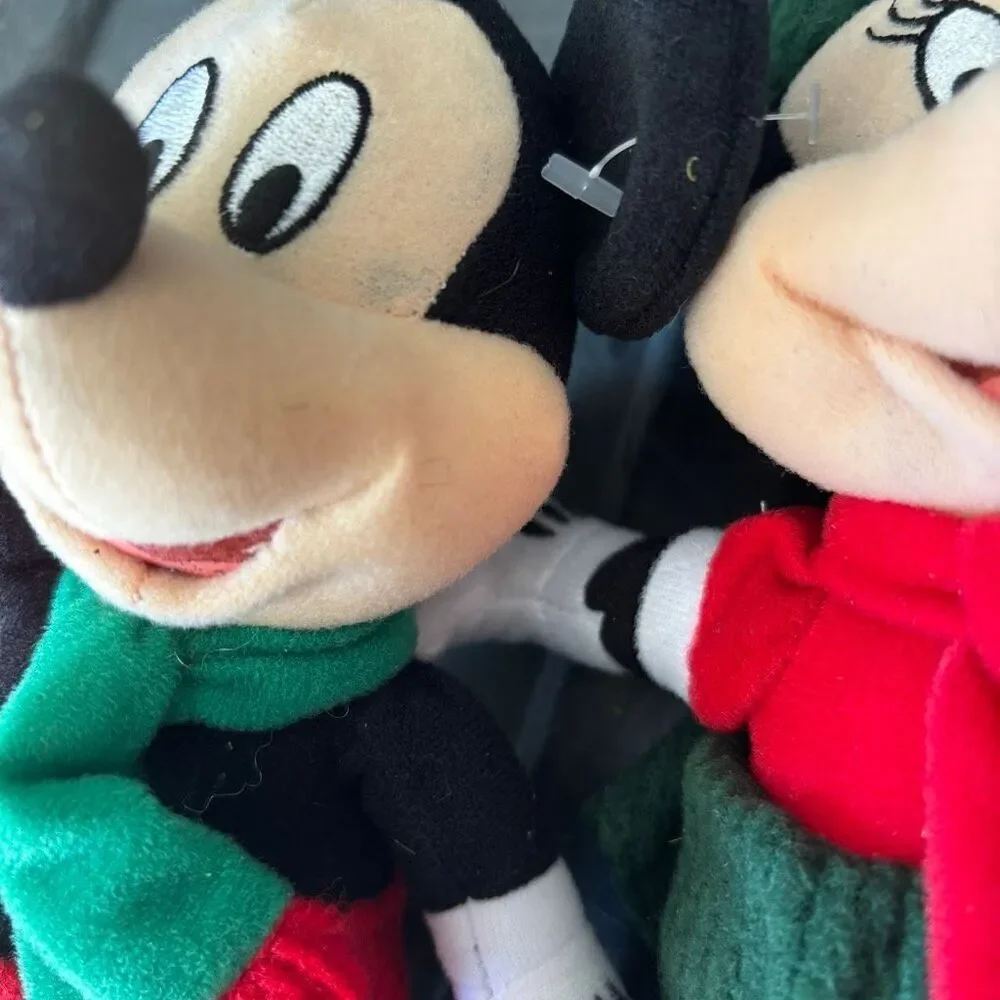 Disney Mickey Mouse Minnie Mouse Toy Factory 10” Plush Toys